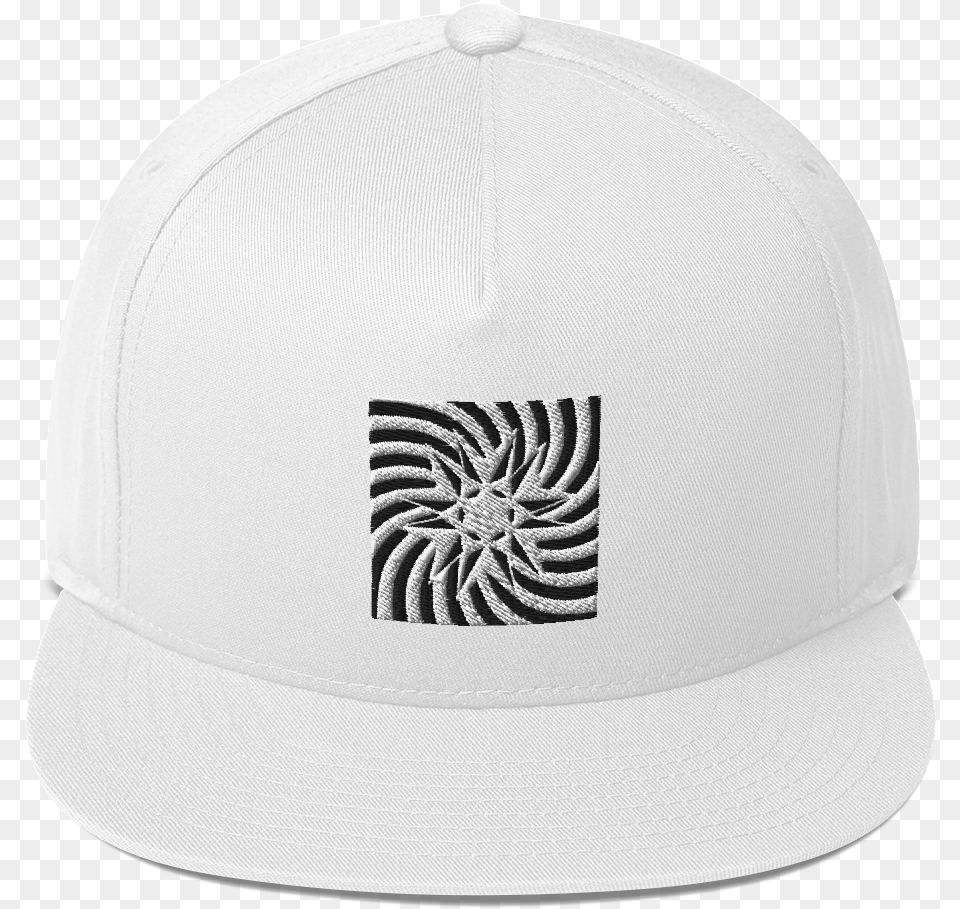 Spiral Galaxy Logo Cap White Baseball Cap, Baseball Cap, Clothing, Hat Png Image