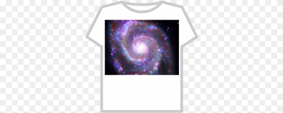 Spiral Galaxy T Shirt Roblox T Shirt Roblox Horror, Clothing, Nature, Night, Outdoors Png Image