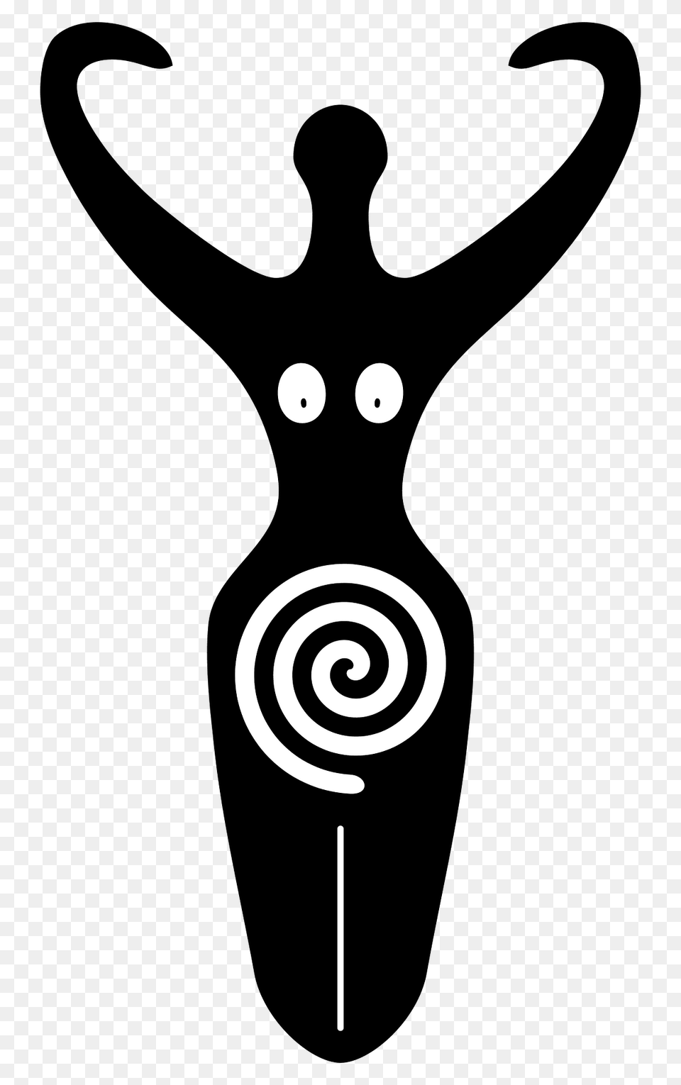 Spiral Goddess Symbol Neo Pagan 2 Clipart Png