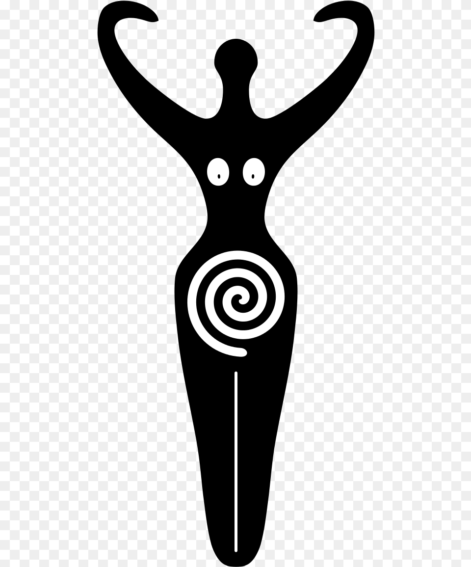Spiral Goddess Symbol Neo Pagan Simbolo De La Diosa, Candy, Food, Sweets, Lollipop Free Png