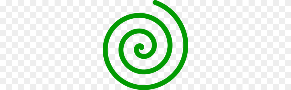 Spiral Green Clip Art, Coil Free Png Download