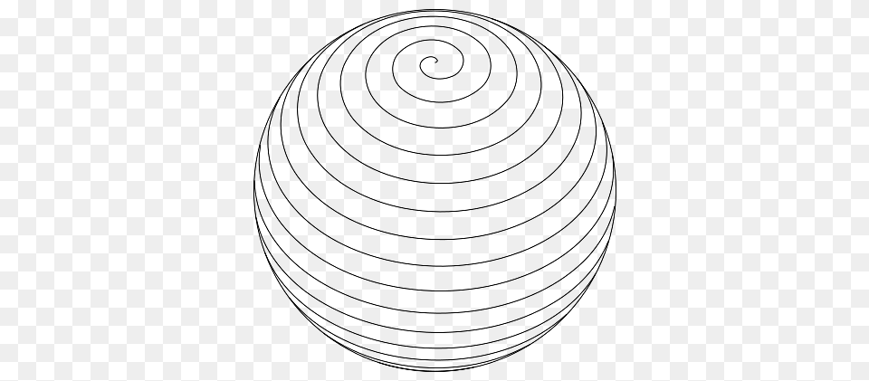 Spiral Lines Globe, Sphere, Coil Free Transparent Png