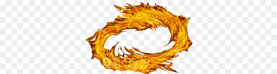 Spiral Of Fire Transparent Fire Spiral, Flame, Bonfire Free Png