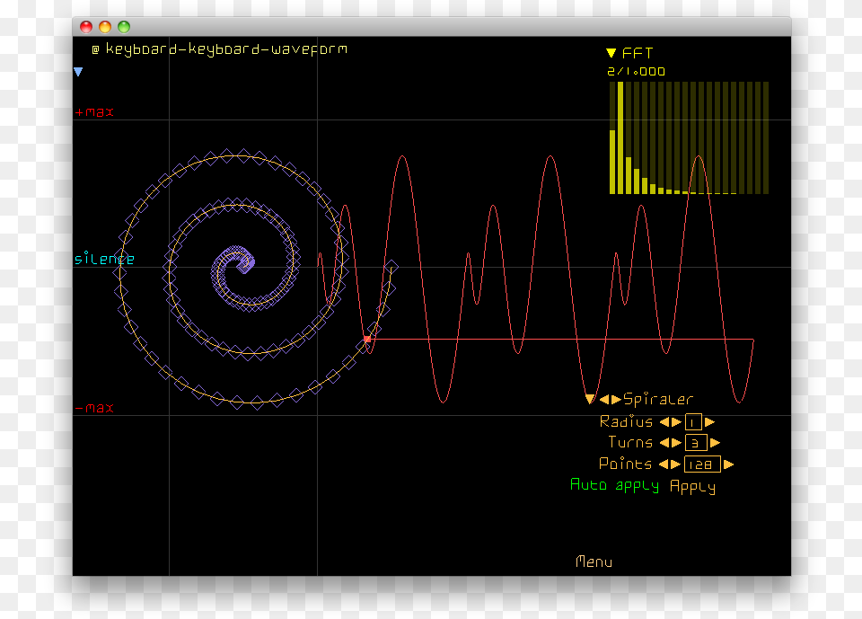 Spiral Waveforms Graphic Design, Chart, Plot Free Png