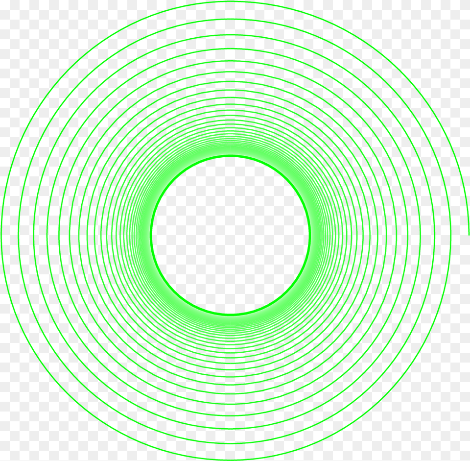 Spirals 3 Transparent Spiral Circle, Light, Green, Disk, Accessories Free Png Download