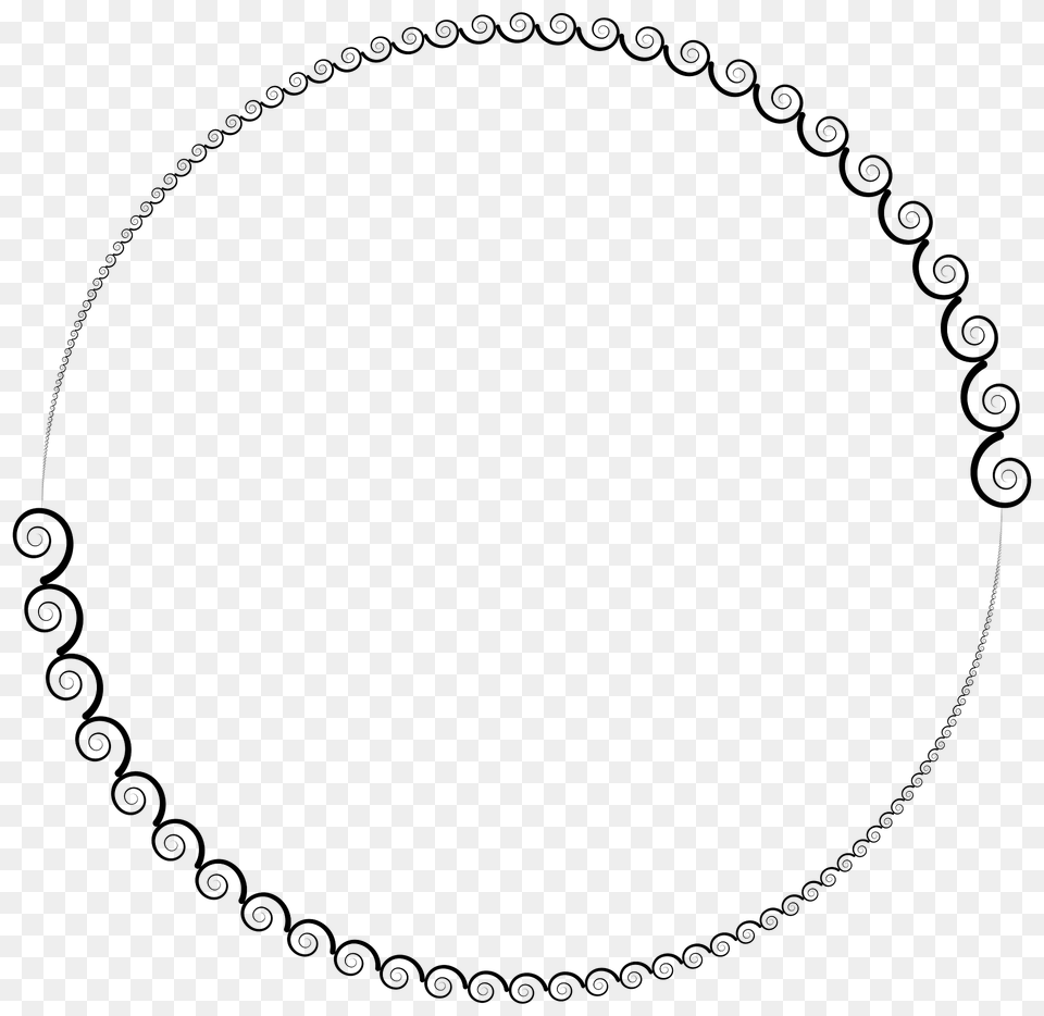 Spirals Circle Clipart, Oval, Accessories, Jewelry, Necklace Free Transparent Png
