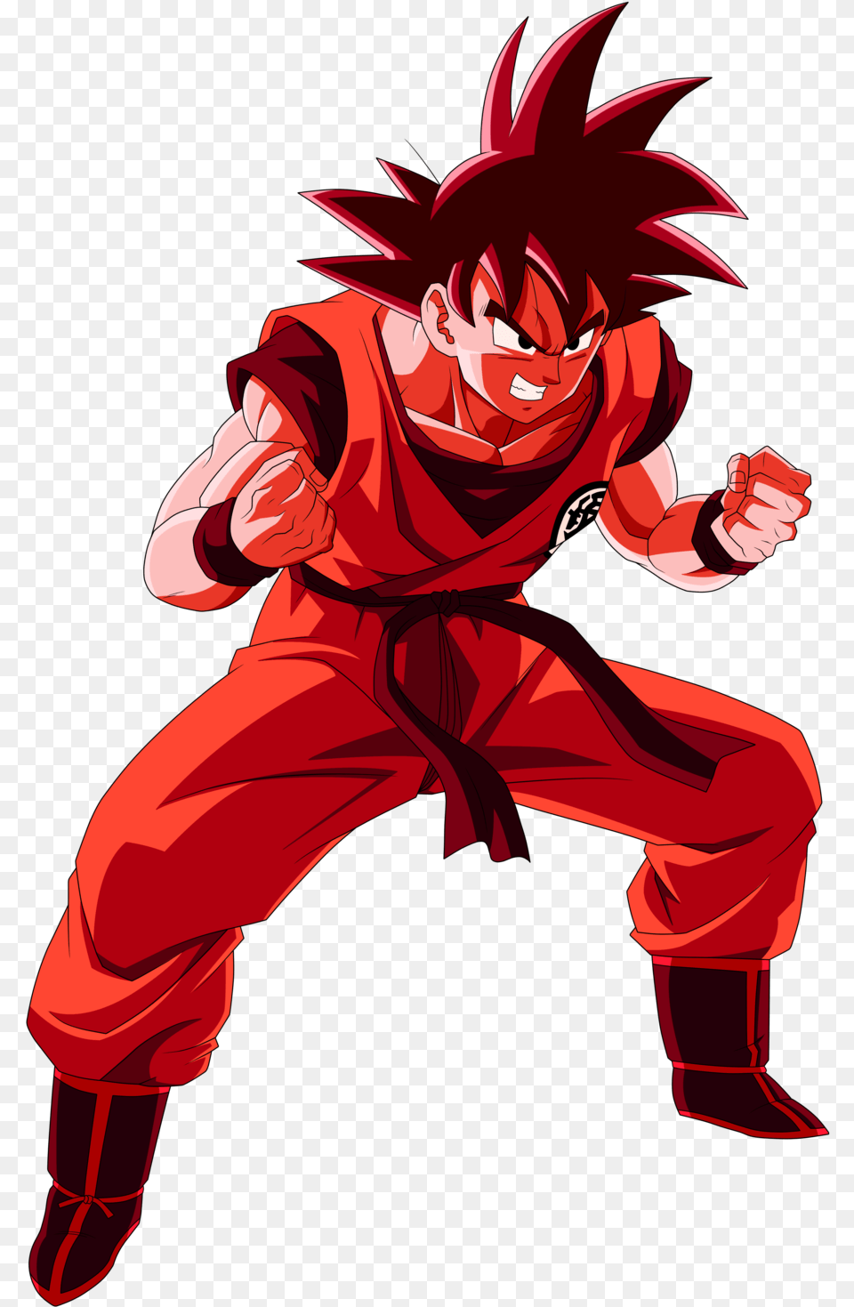 Spirit Bomb Goku Kaioken Transparent, Baby, Person, Face, Head Free Png Download