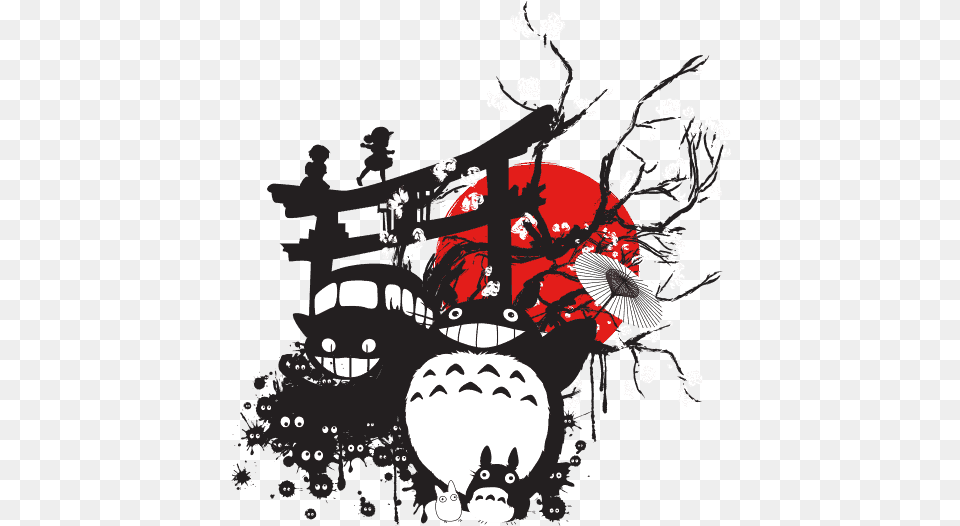 Spirit Ghibli T Shirt, Art, Graphics, Person, Baby Png Image