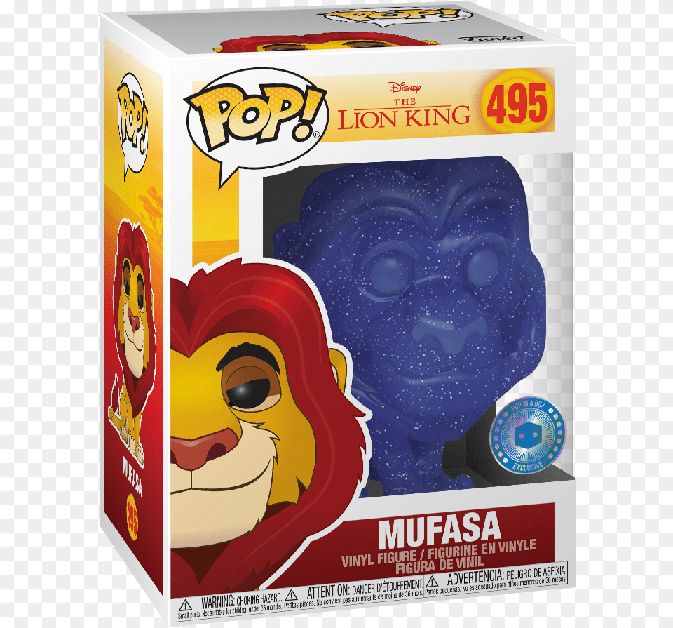 Spirit Mufasa Funko Pop, Baby, Person, Box, Face Free Transparent Png