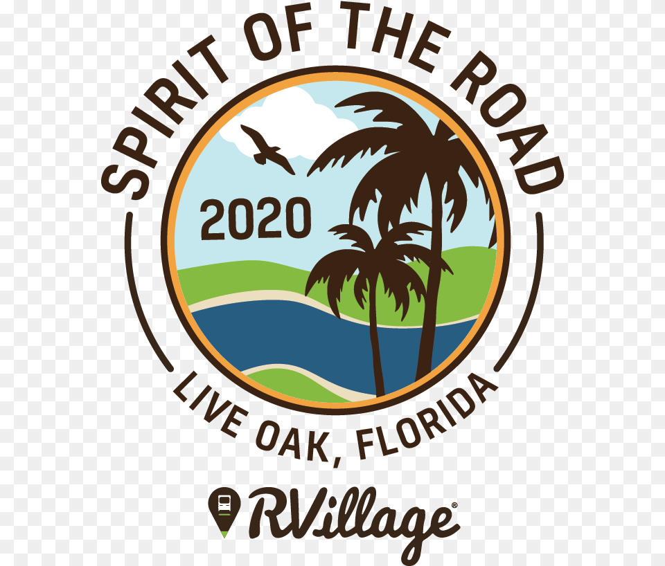 Spirit Of The Road Logo Brown, Animal, Bird, Palm Tree, Plant Png