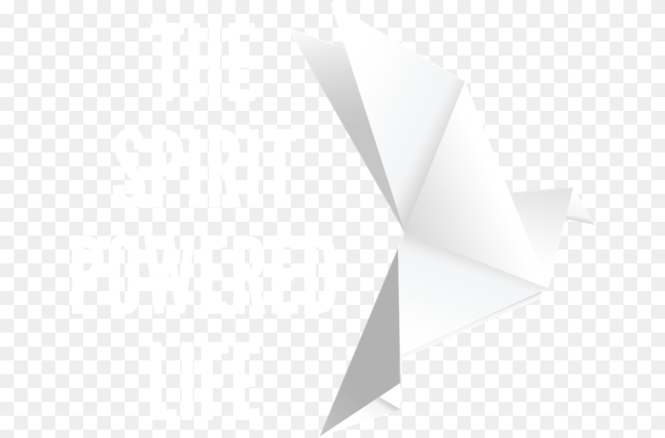 Spirit Powered Title Triangle, Art, Paper, Origami, Scoreboard Free Png Download