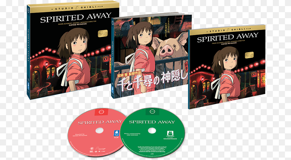 Spirited Away Blu Ray, Publication, Baby, Book, Person Free Png Download