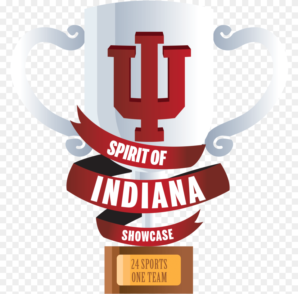 Spiritofindianashowcase Logo Indiana Hoosiers Football, Trophy, Cup, Dynamite, Weapon Png Image