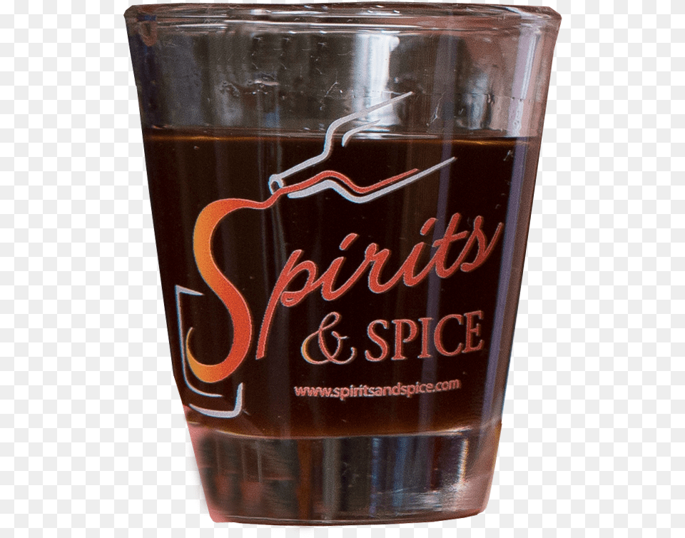 Spirits Amp Spice Shot Glass, Alcohol, Beer, Beverage, Liquor Free Png Download