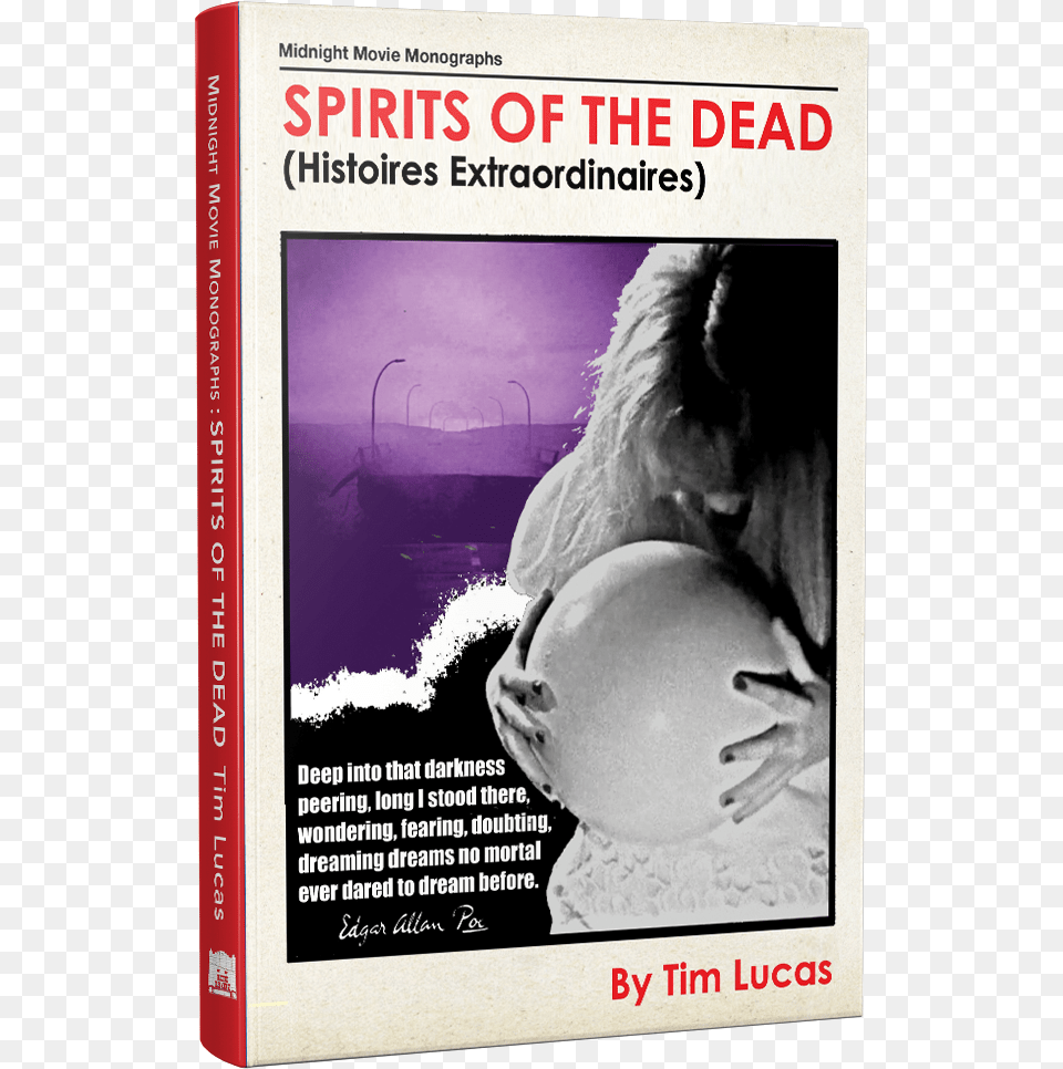 Spirits Of The Dead Tim Lucas, Advertisement, Book, Poster, Publication Free Png