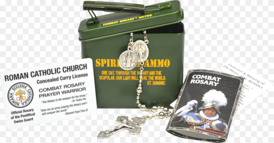 Spiritual Ammo Can Set Roman Catholic Gear, Accessories, Baby, Person, Face Free Transparent Png