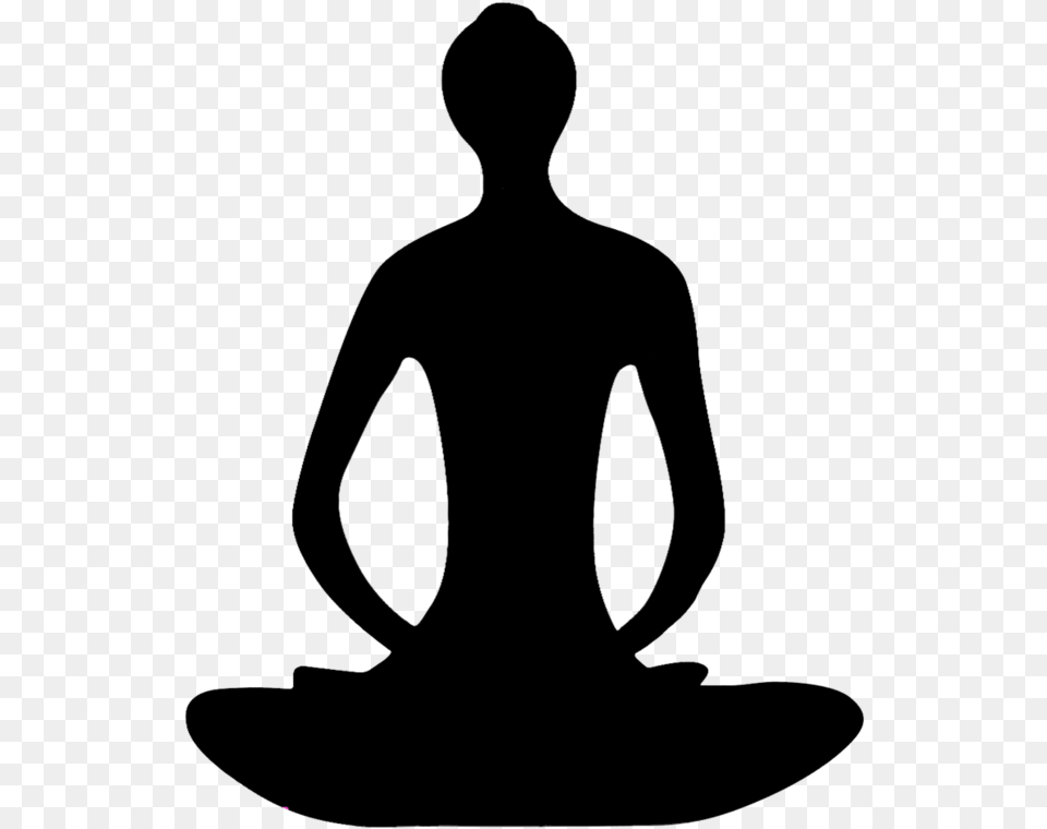 Spiritual Meditation Clip Art Meditation Pose, Silhouette, Accessories, Bag, Handbag Png Image