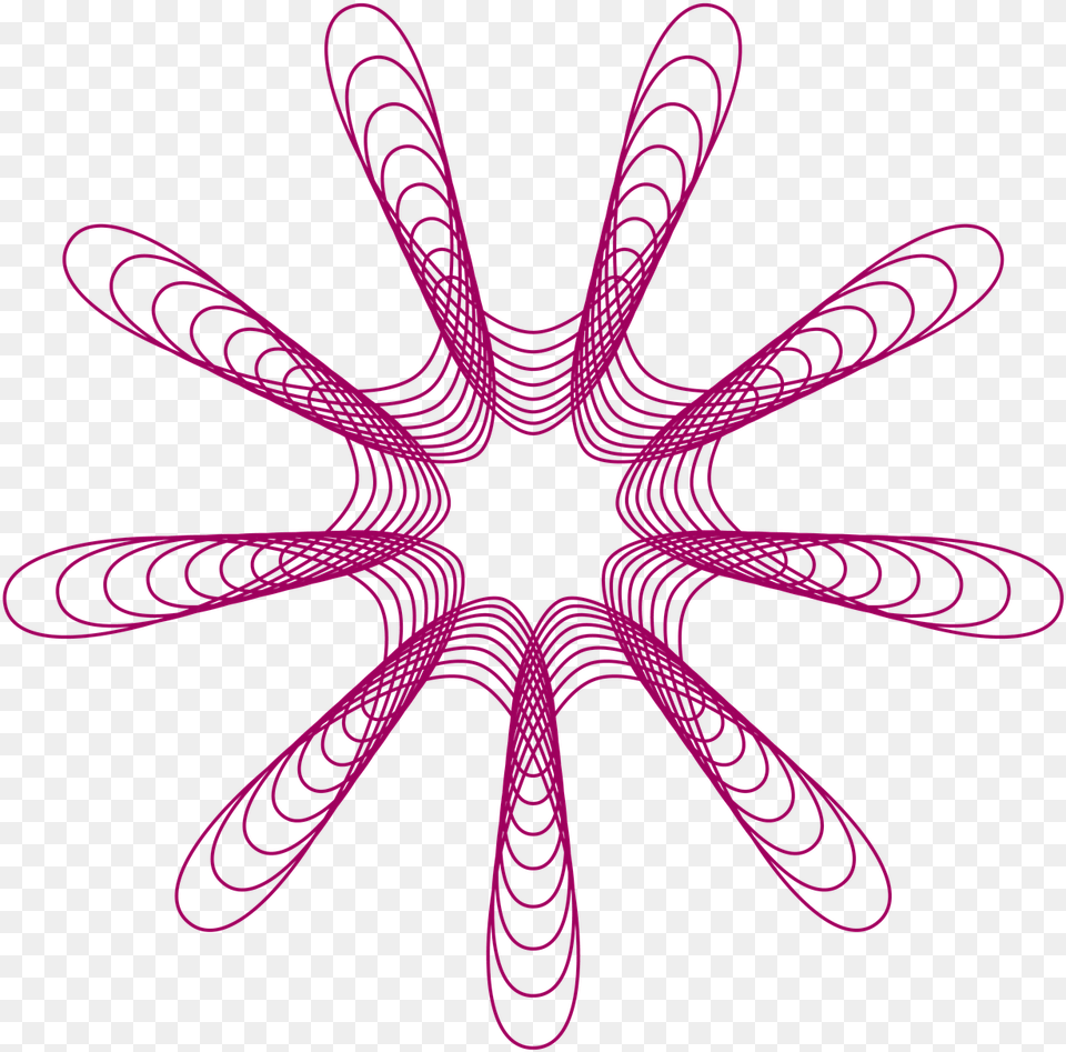 Spirograph, Pattern, Purple, Accessories, Spiral Png