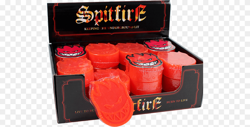 Spitfire Embers Mini Wax Case Red Spitfire Embers Mini Wax, Food, Sweets, Can, Tin Png