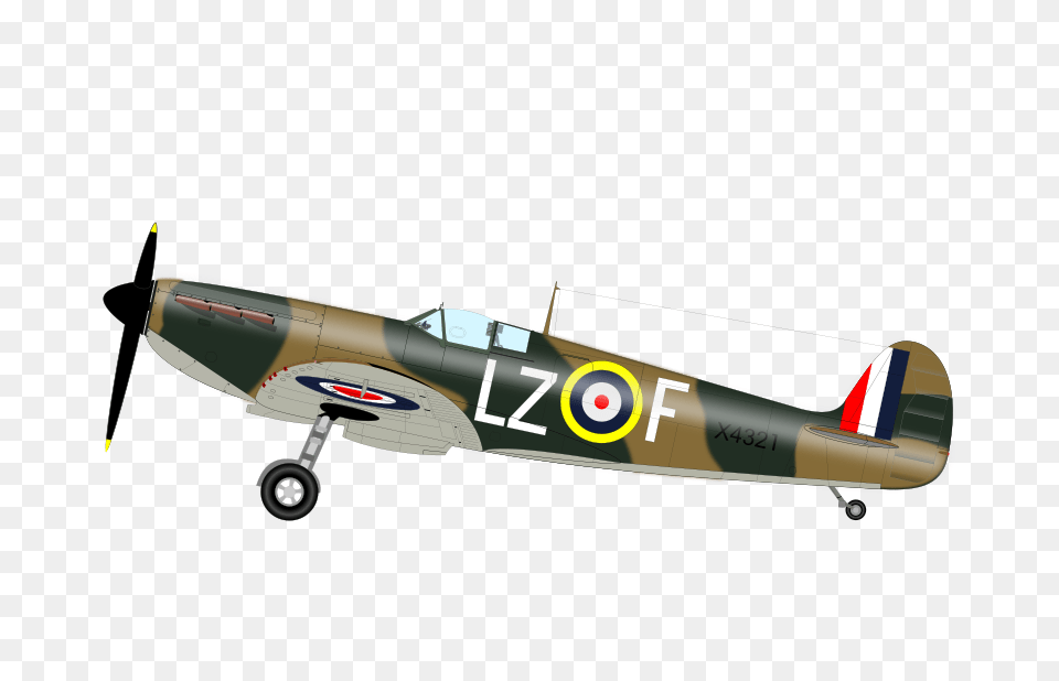 Spitfire Mk I, Aircraft, Airplane, Transportation, Vehicle Png