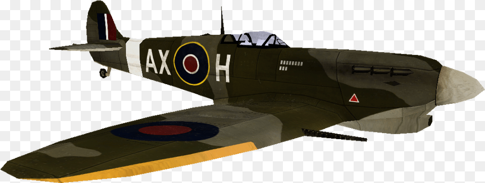 Spitfire Model, Aircraft, Airplane, Transportation, Vehicle Png Image