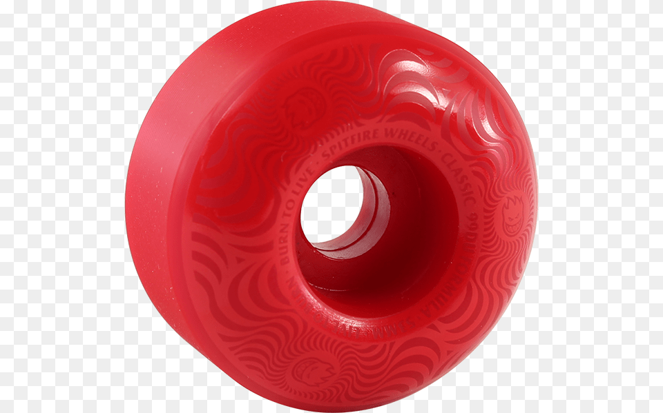 Spitfire Multi Swirl 53mm 99a Red Wheels Set Plastic, Food, Sweets, Plate Free Png Download