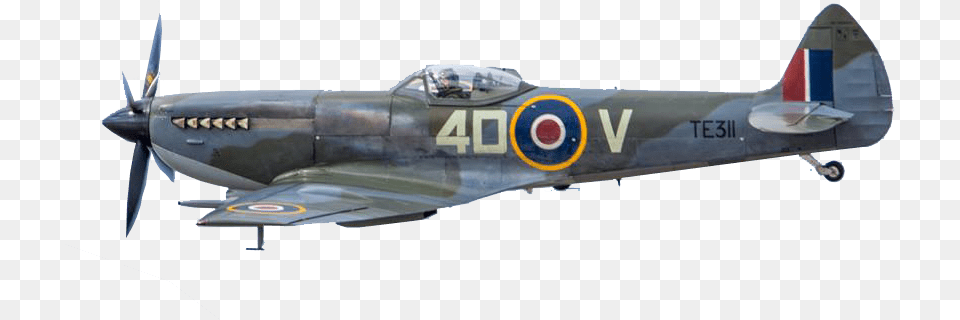 Spitfire Plane Without Background, Aircraft, Airplane, Transportation, Vehicle Free Png