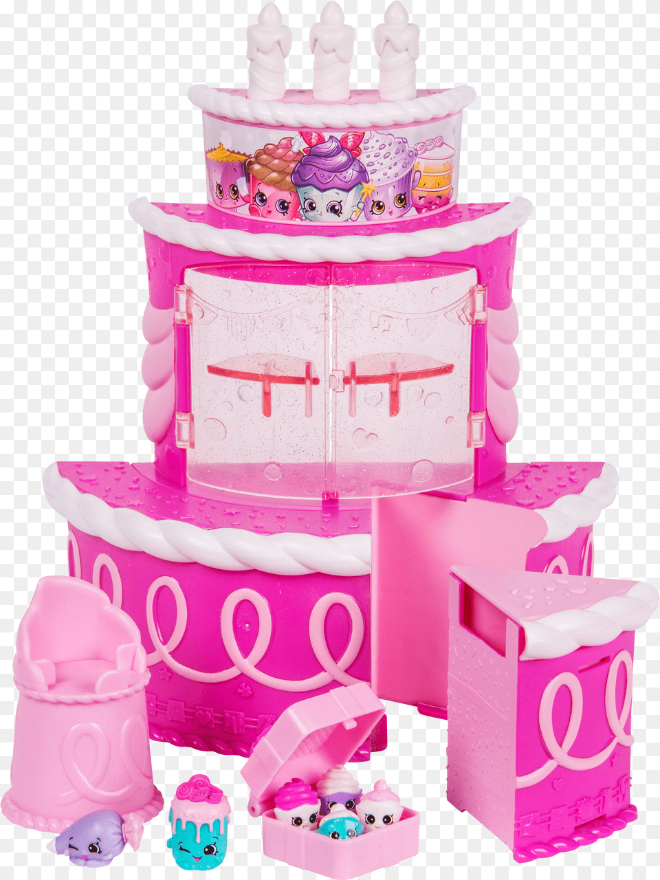 Spks7 Cakesurprise Out Face Shopkins Season 7 Join The Party Birthday Cake Surprise Png Image