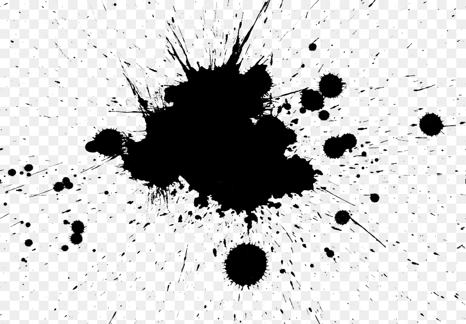 Splash, Stain, Silhouette, Person Free Png Download