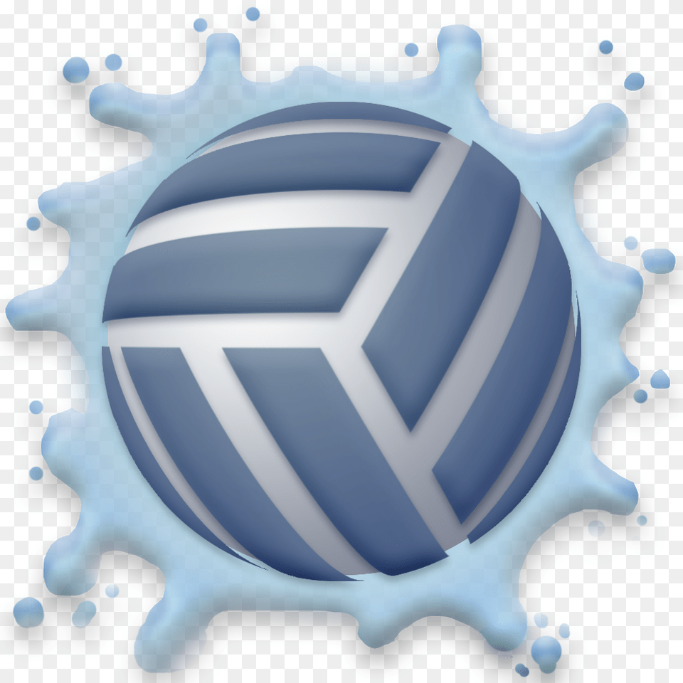 Splash Clipart Volleyball Tortoise, Sphere, Emblem, Symbol, Bulldozer Free Png Download