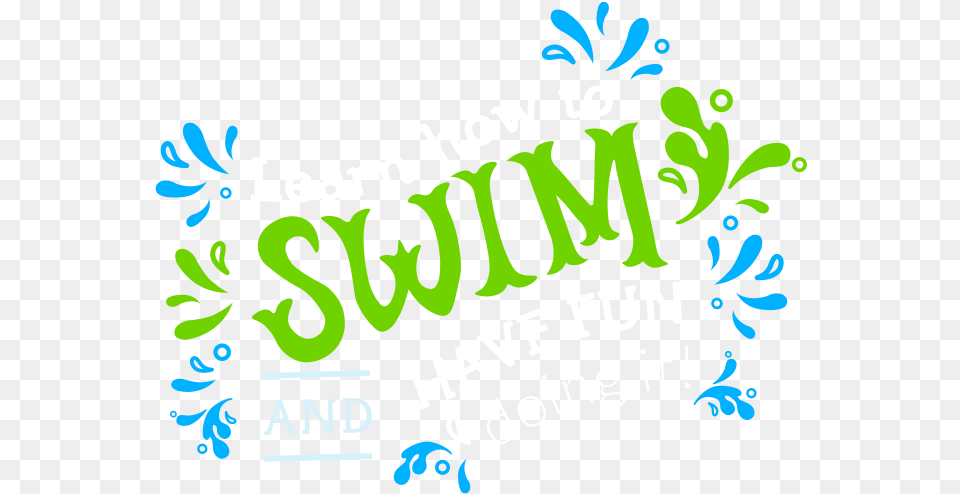Splash Clipart Water Aerobic Swim Calligraphy, Art, Graphics, Text Free Transparent Png