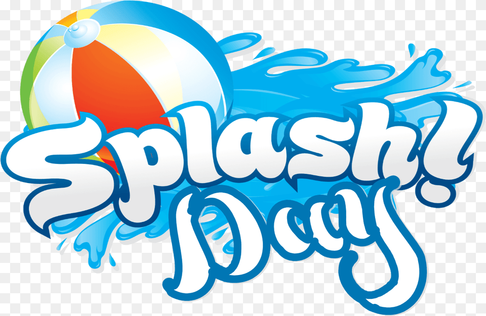 Splash Clipart Water Balloon Water Splash Day Clipart, Logo, Tennis, Sport, Tennis Ball Free Png Download