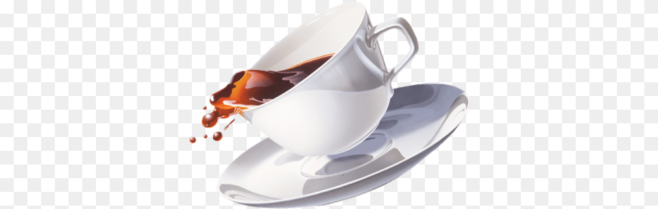 Splash Coffee Cups Coffee Cup Splash, Saucer, Beverage, Coffee Cup Free Png Download