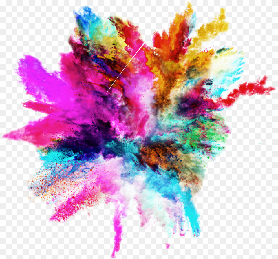 Splash Colours Colorful Picsart Color Smoke Hd, Dye, Purple, Art, Graphics Png