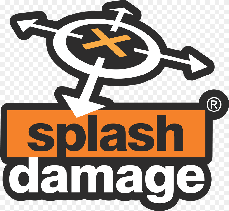Splash Damage Logo Download Splash Damage, Device, Plant, Tool, Lawn Mower Free Png