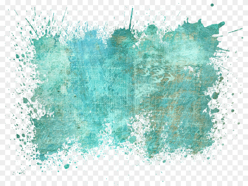 Splash Decorative Colorful Green Vintage Color Colour Splash Background Hd, Texture, Turquoise, Canvas, Home Decor Free Transparent Png