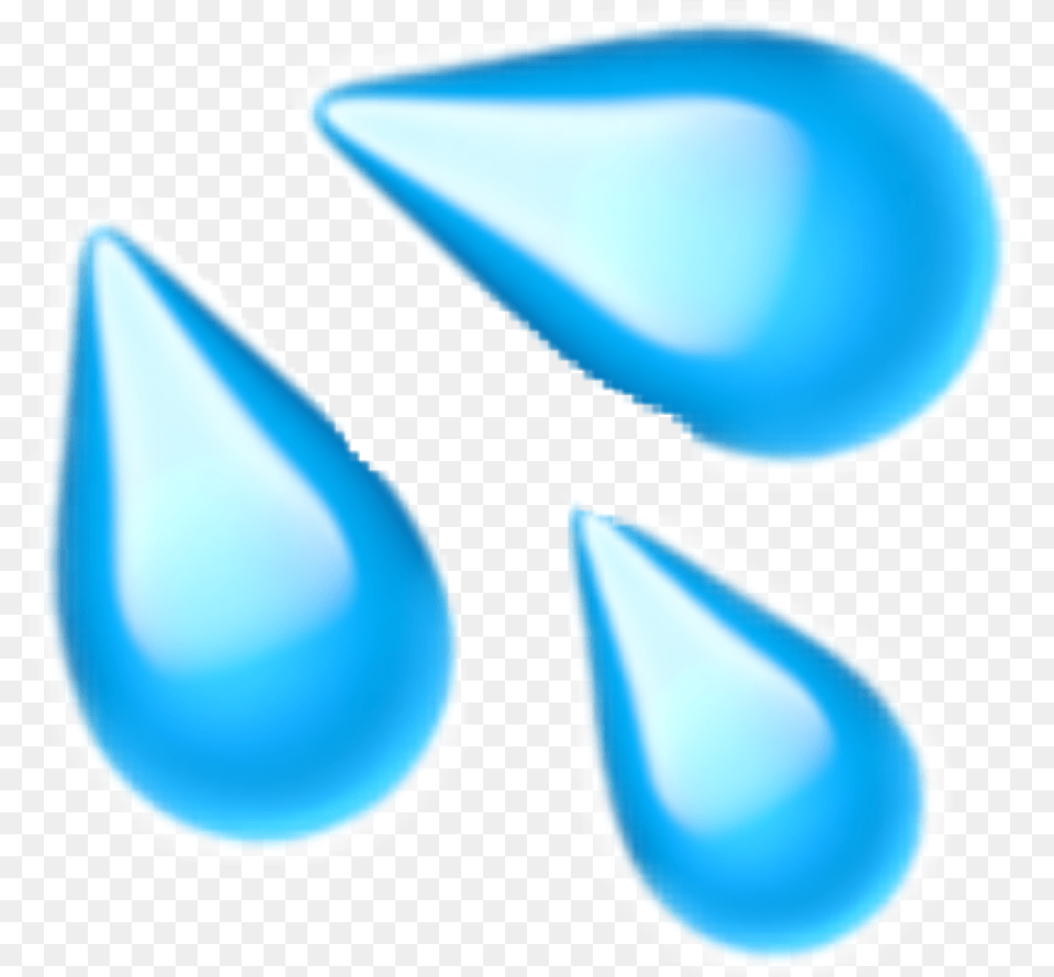 Splash Emoji Picture Water Drip Emoji, Accessories, Earring, Jewelry, Lighting Free Png