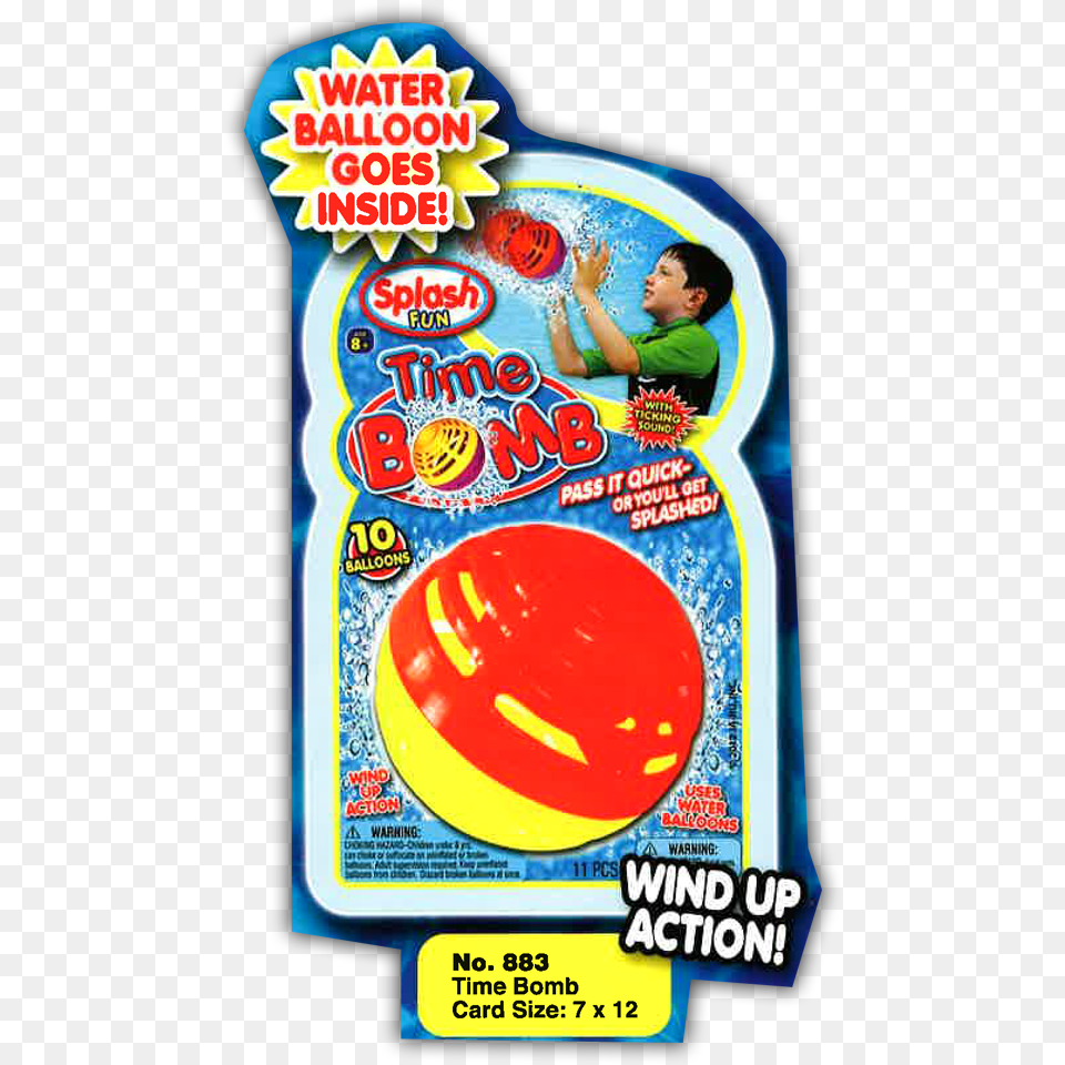 Splash Fun Time Bomb Illustration, Boy, Child, Food, Ketchup Free Transparent Png