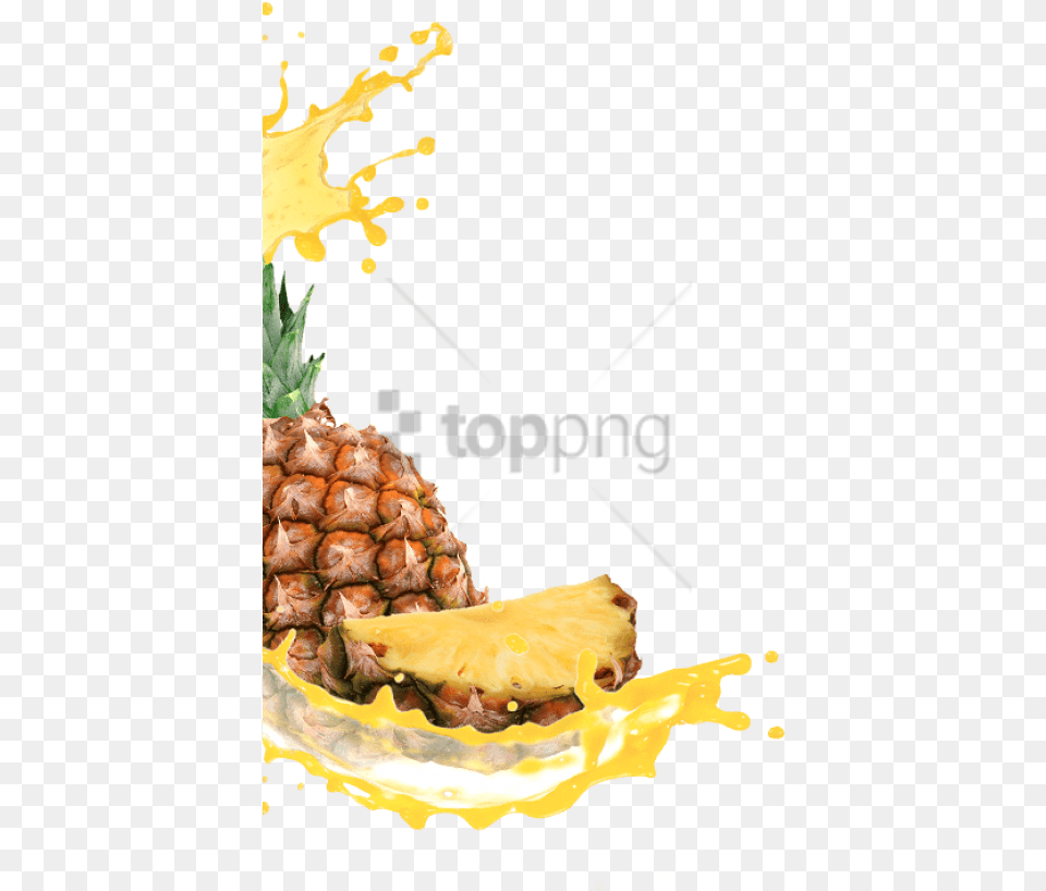Splash Images Background Pineapple Juice Splash, Food, Fruit, Plant, Produce Free Png