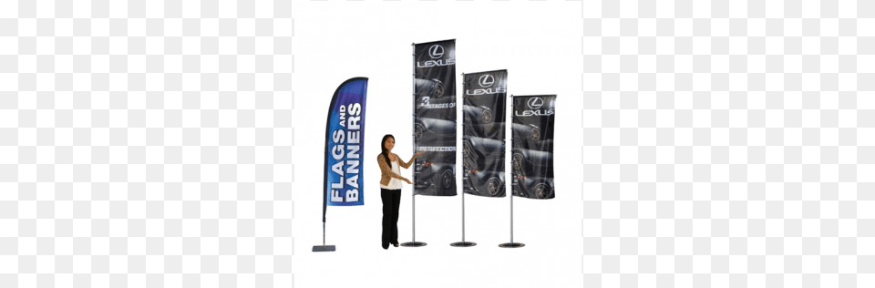 Splash Outdoor Banner Stand, Adult, Female, Person, Text Free Png