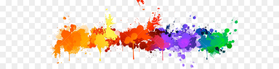 Splash Paint Colorful Coloursplash Freetoedit Color, Art, Graphics, Modern Art, Fireworks Free Png Download