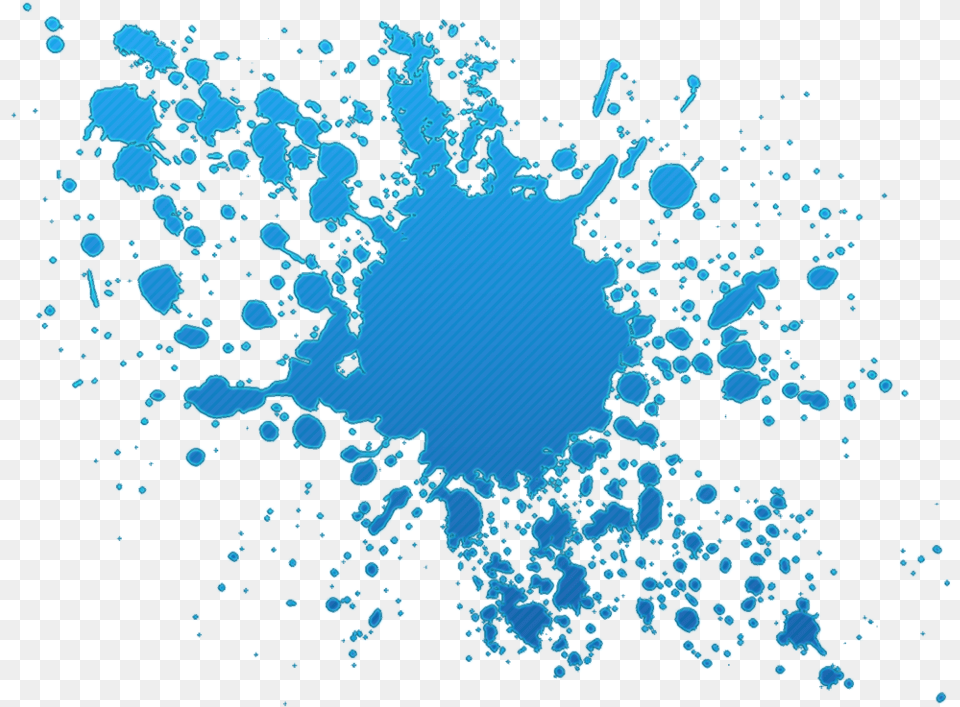 Splash Paint Painting Splatter Blue Color Foreground, Turquoise, Stain Png Image