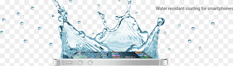 Splash Spray On Water Resistant Kit For Your Phone Phone In A Water Splash, Computer, Electronics, Mobile Phone, Pc Png Image