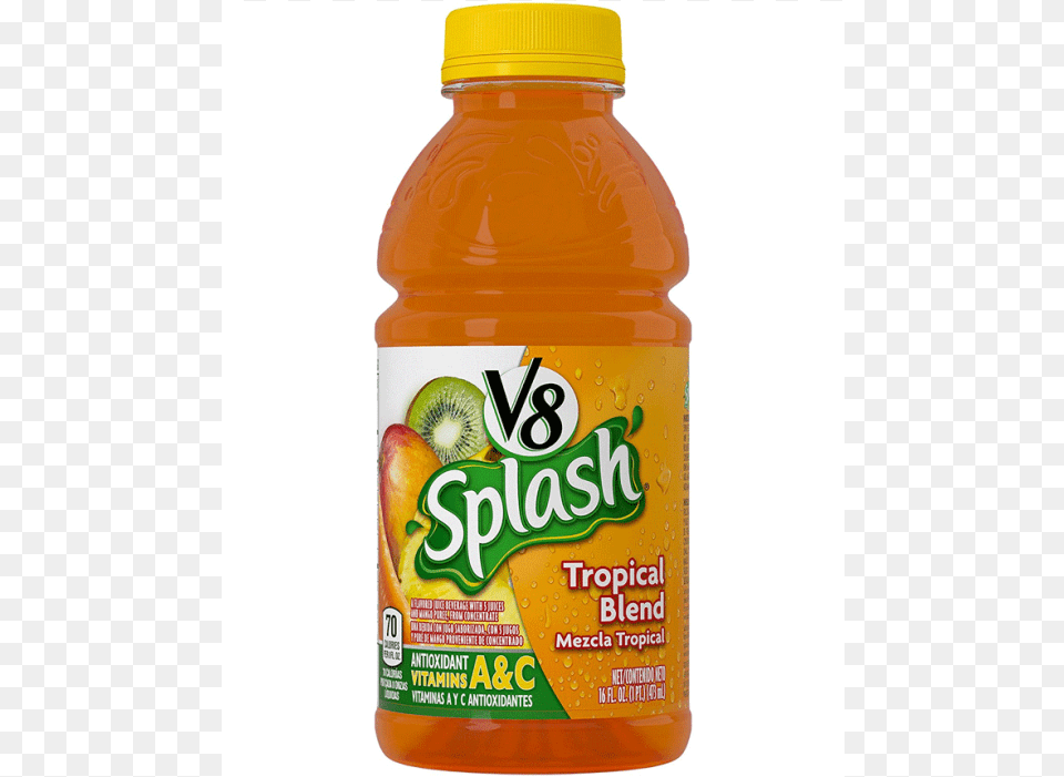 Splash Tropical Blend Juice V8 Splash Tropical Blend, Beverage, Food, Ketchup, Orange Juice Free Transparent Png