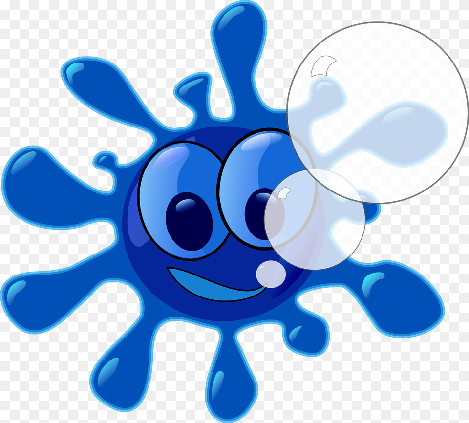 Splash Water Blue Clipart Blue Paint Splash, Outdoors, Nature, Balloon Png Image