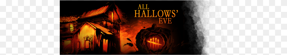 Splashbanner Allhallowseve Dead By Daylight All Hallows Eve, Architecture, Building, Countryside, Hut Png Image