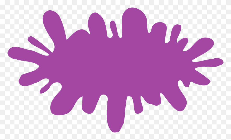 Splat 13 Clipart, Purple, Outdoors, Nature, Animal Png Image