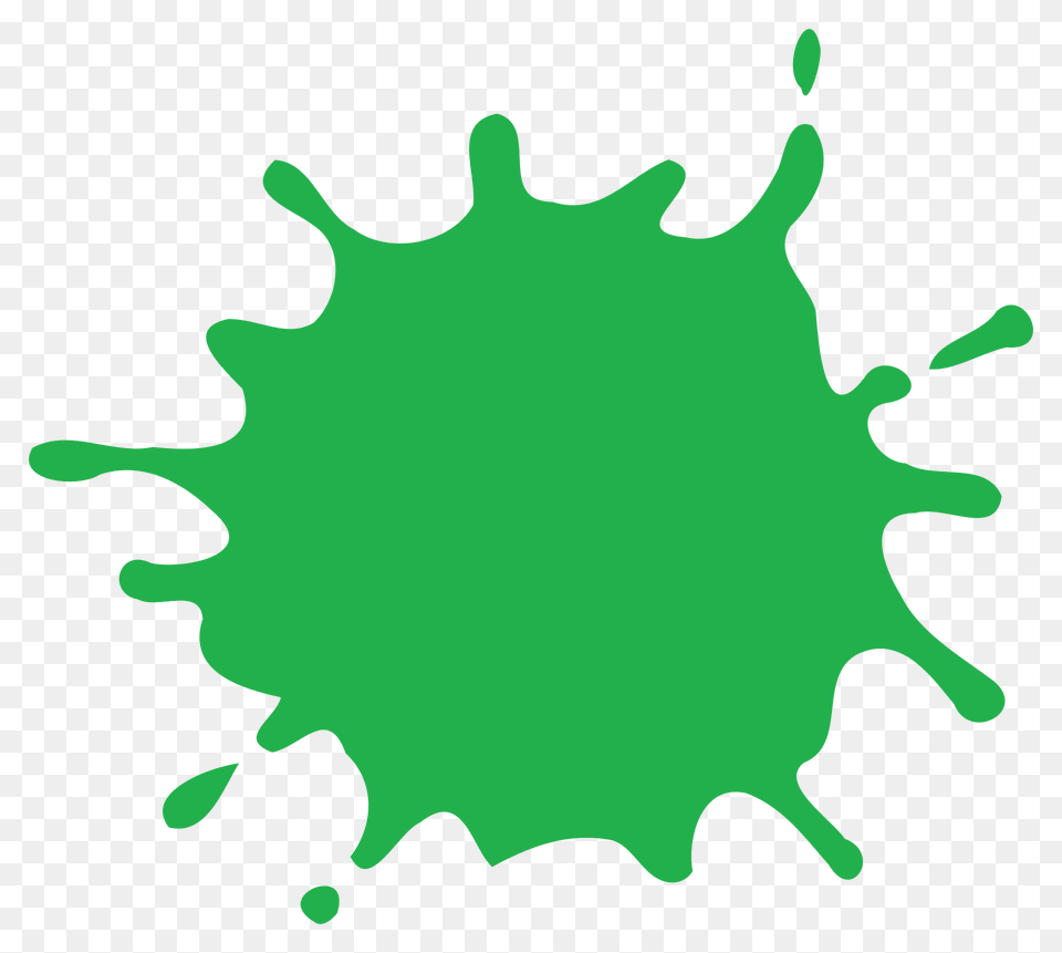 Splat 14 Clipart, Green, Stain, Beverage, Milk Png Image