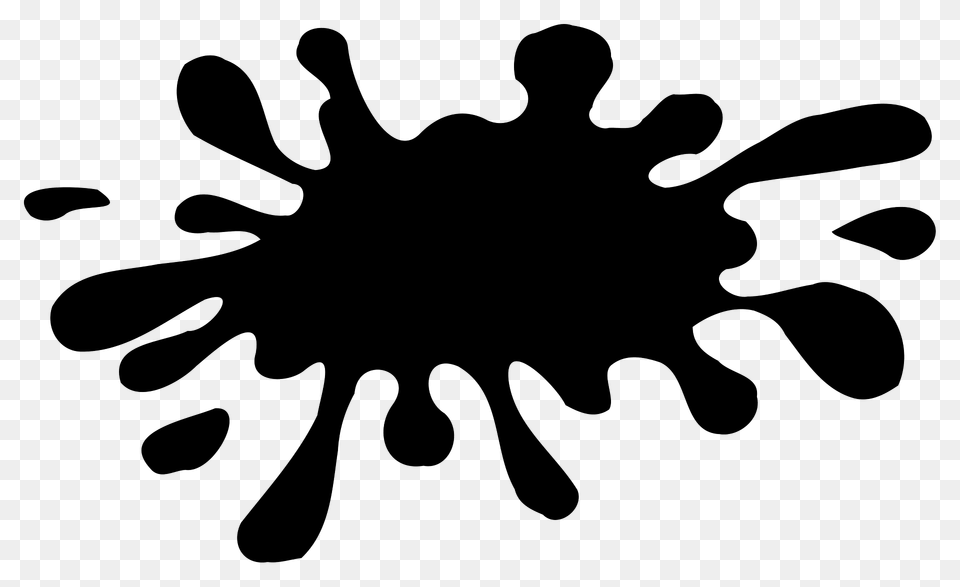 Splat 14 Clipart, Silhouette, Person Png Image