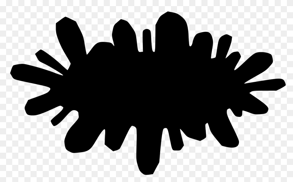 Splat 16 Clipart, Silhouette, Person Png